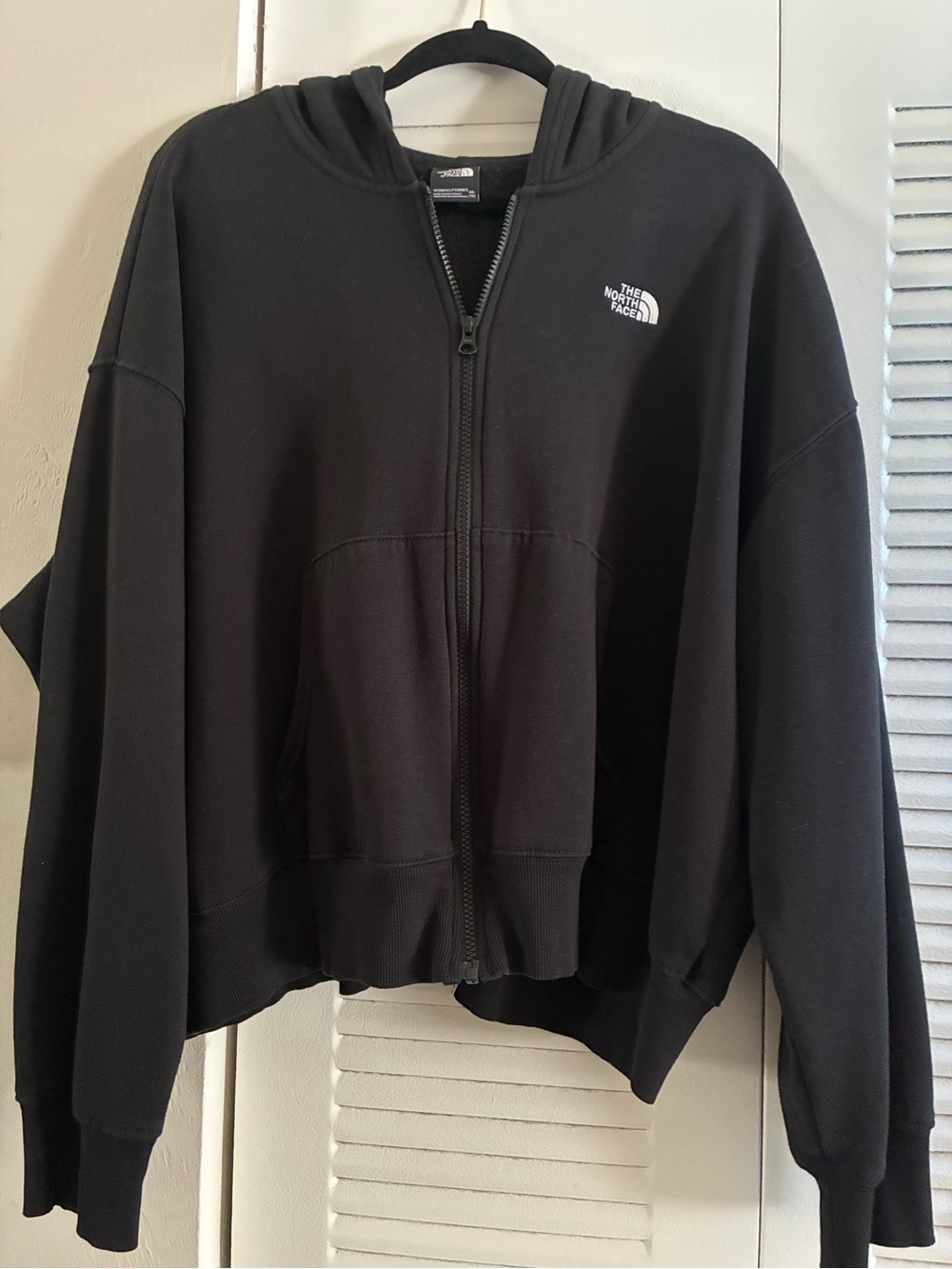 The North Face Black Women's Full-Zip Hooded Utility Jacket